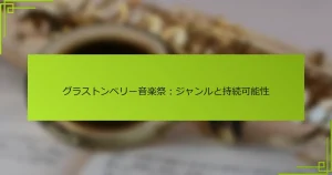 グラストンベリー音楽祭：ジャンルと持続可能性